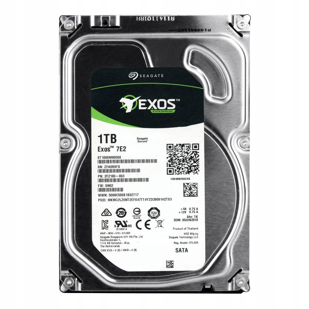 Seagate 1TB 7.2K 128MB Sata III 3.5'' ST1000NM0008