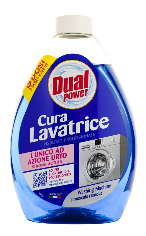 DUAL POWER CURA LAVATRICE 600 ml čistič pračky - DUAL POWER