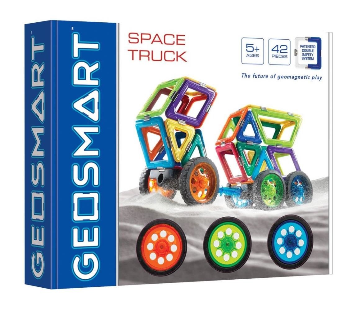Geosmart GeoSmart - Magnetická stavebnice Space Truck 42 ks