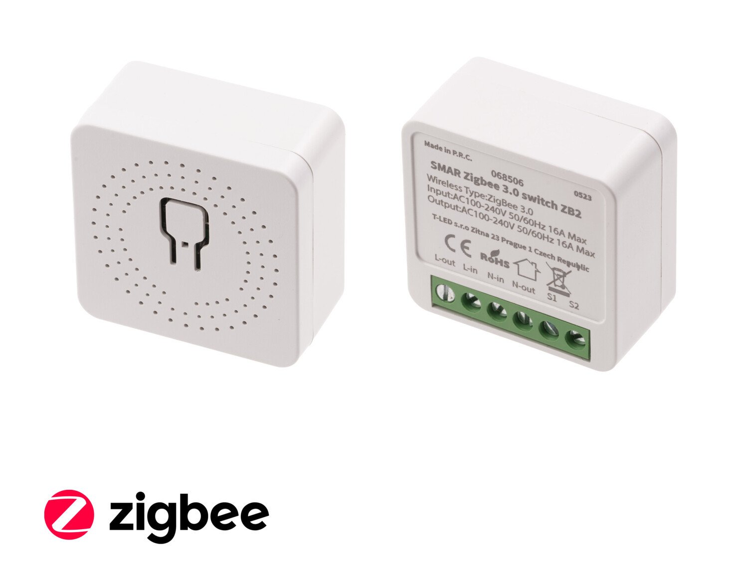 T-LED SMART Spínač ZIGBEE pro LED svítidla 230V 068506