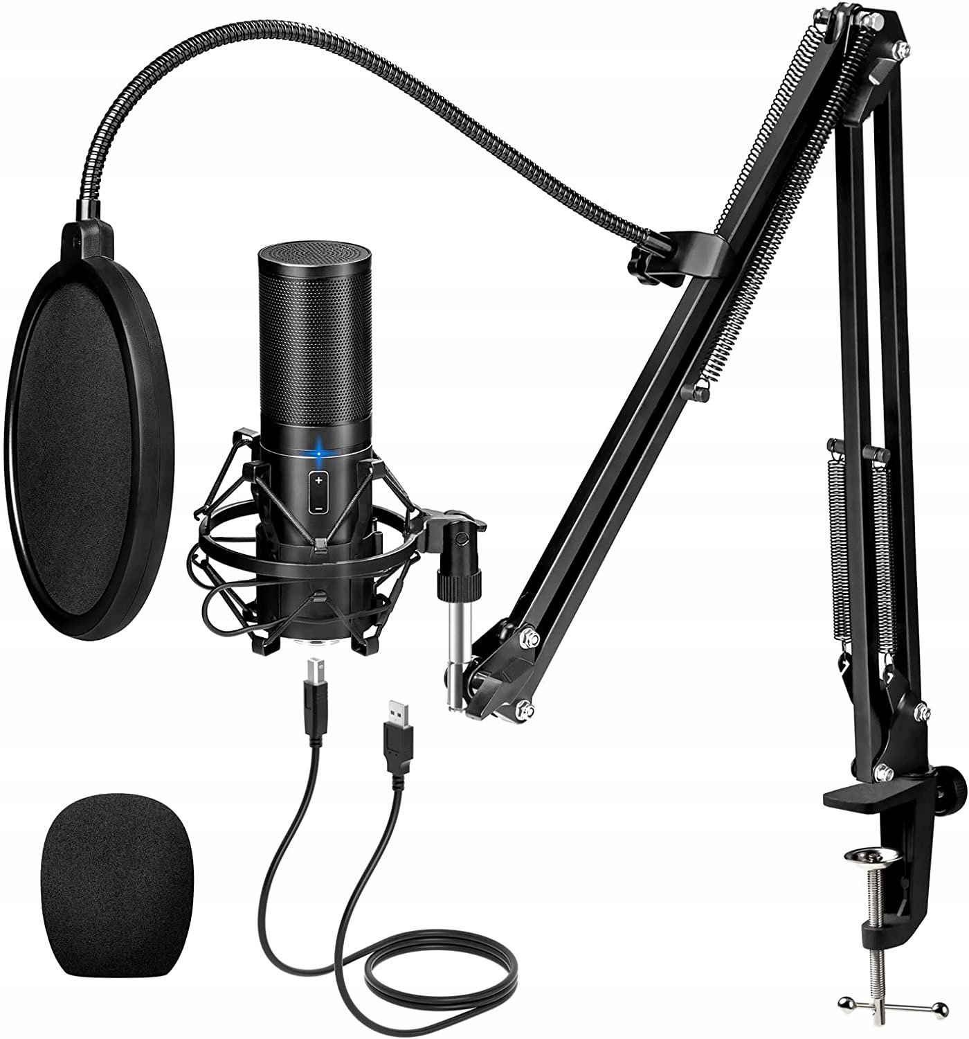Kondenzátorový mikrofon Usb set Tonor Q9