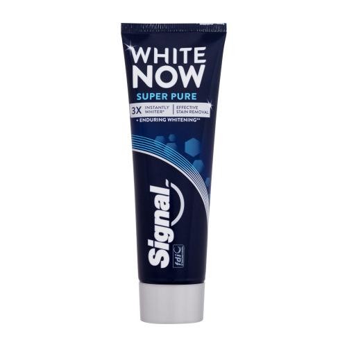 Signal White Now Super Pure 75 ml bělicí zubní pasta unisex