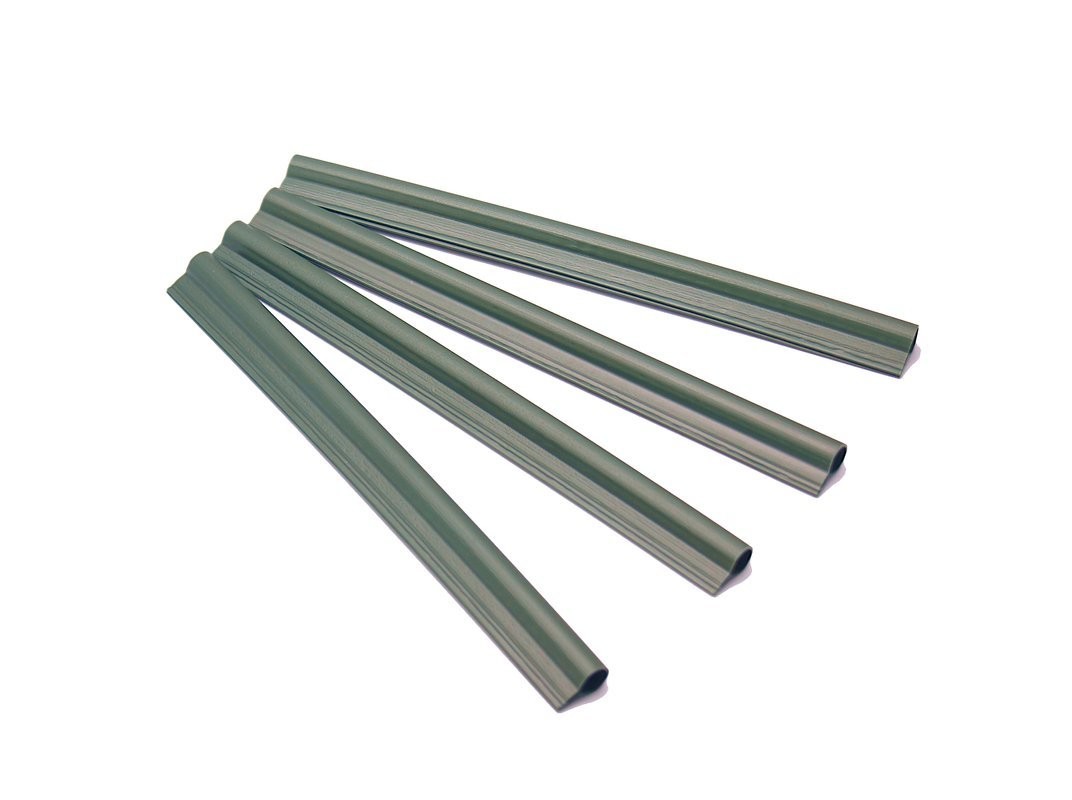 IGEL Plastový úchyt (koncovka) plotových pásů 19 cm, zelená