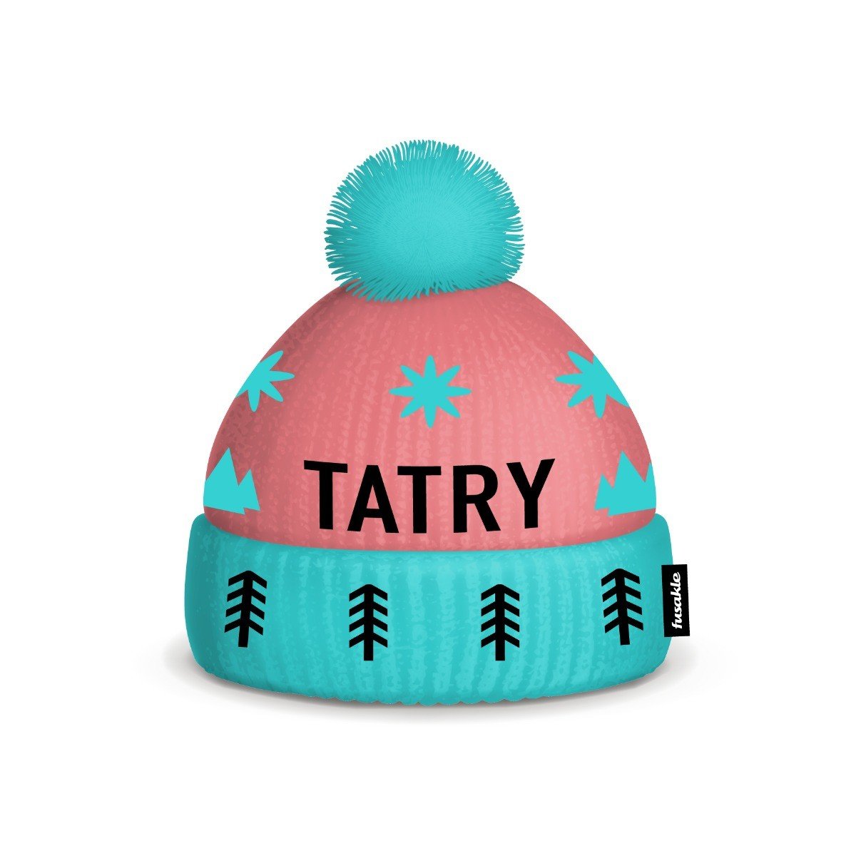 Čepice Tatry růžová Fusakle