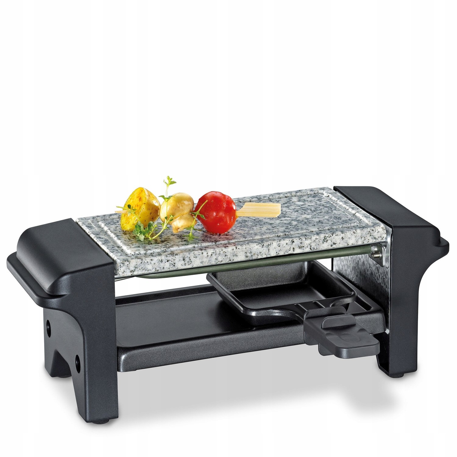 Raclette stolní gril pro 2 osoby 32 x 10 x 11 cm
