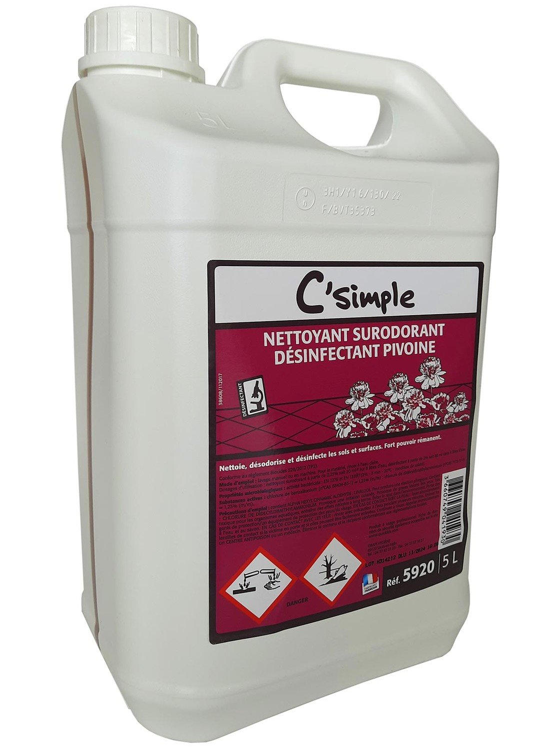 ORAPI Europe, Francie C'SIMPLE - 5L (detergent na plochy)