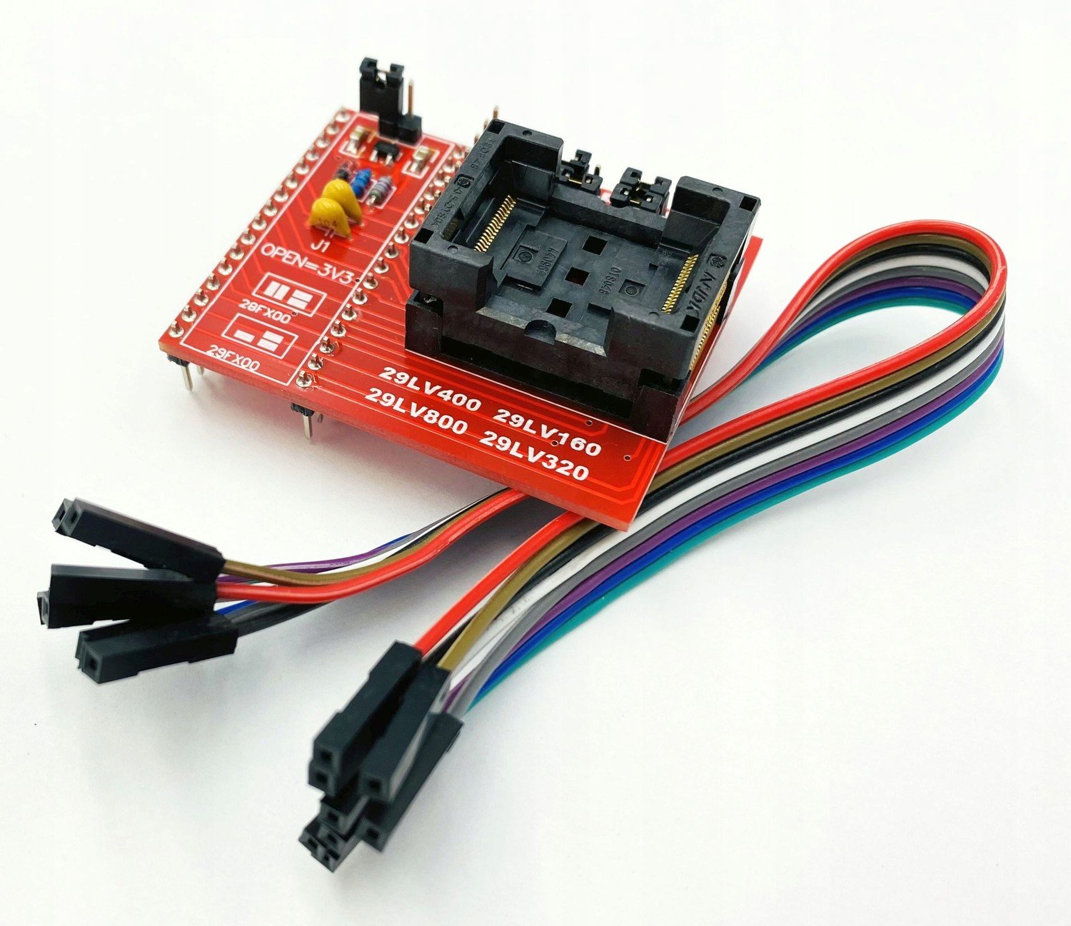 Adaptér TSOP48 PDIP32 8 28 29F (LV) x00 Willem Zif