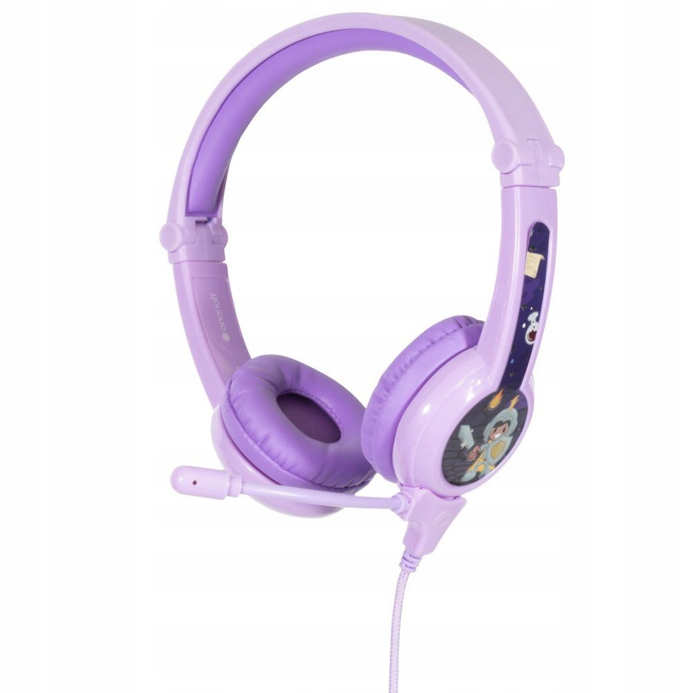 Dětská herní sluchátka 3+ Galaxy fialová