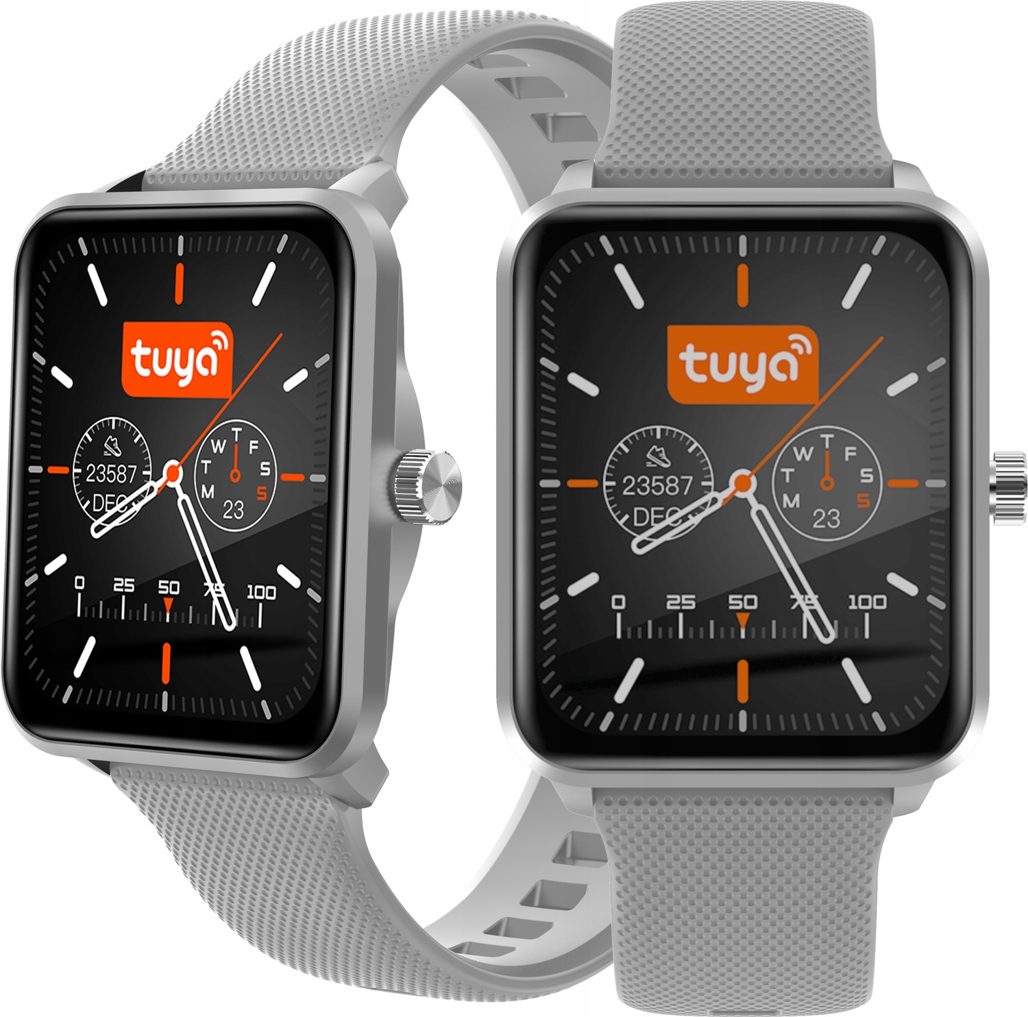 Chytré hodinky Bemi Remo ovladač Tuya Smart šedé
