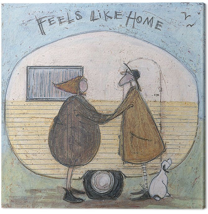PYRAMID INTERNATIONAL Obraz na plátně Sam Toft - Feels Like Home, (30 x 30 cm)