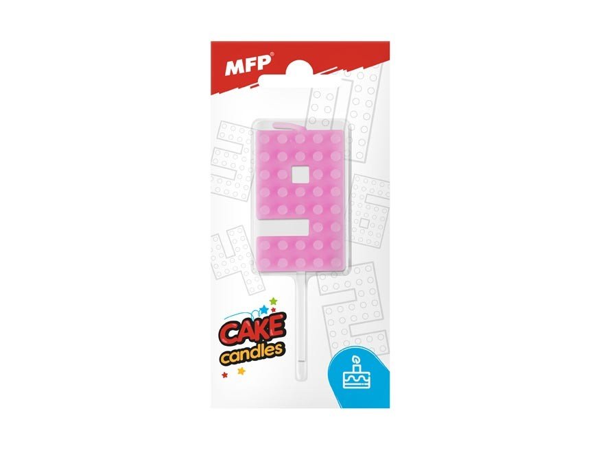 MFP 8800108 Dortová svíčka blok č. 9 růžová