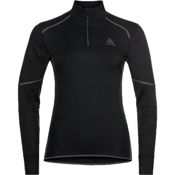 Odlo BL TOP TURTLE NECKL/S HALF ZIP ACTIVE X Dámské tričko, černá, velikost S