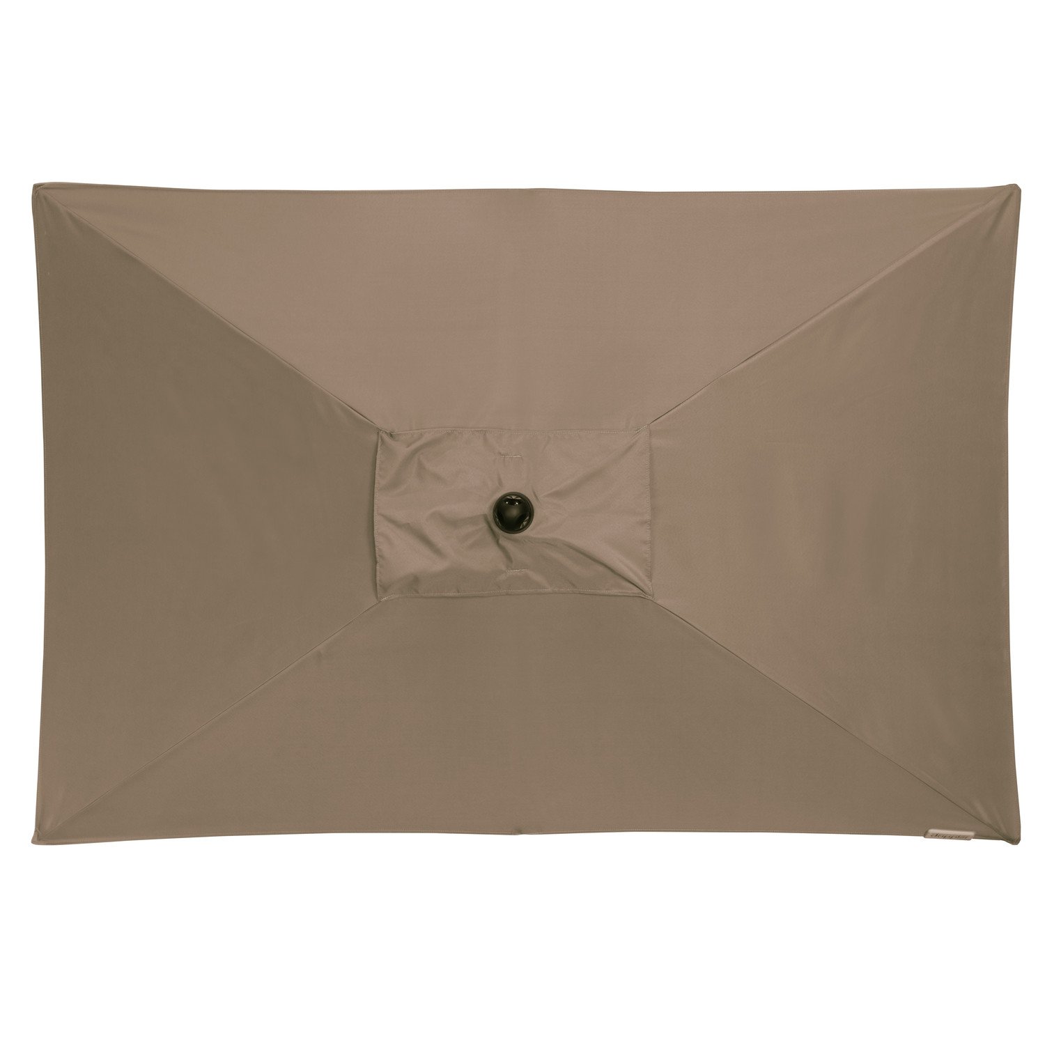 Slunečník s automatickým naklápěním klikou Doppler ACTIVE 210x140 cm, hnědá