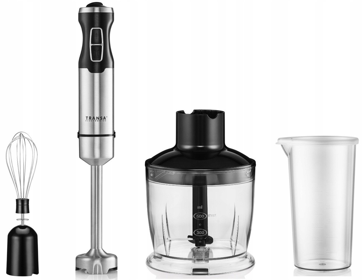 Výkonný Tyčový Mixér Multifunkční Sada 1500W