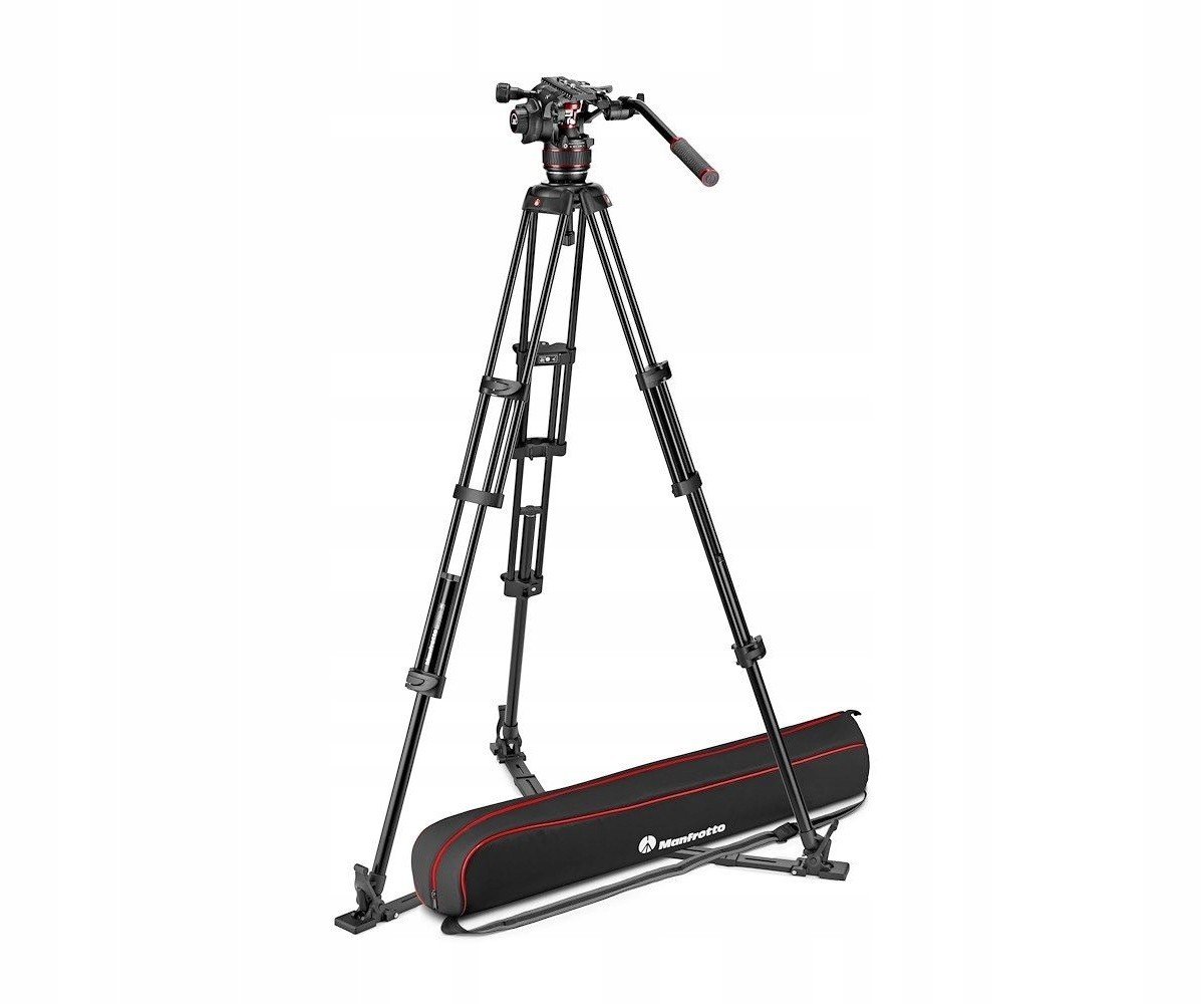 Set Manfrotto Twin Alu s hlavou 608 spodní rozp