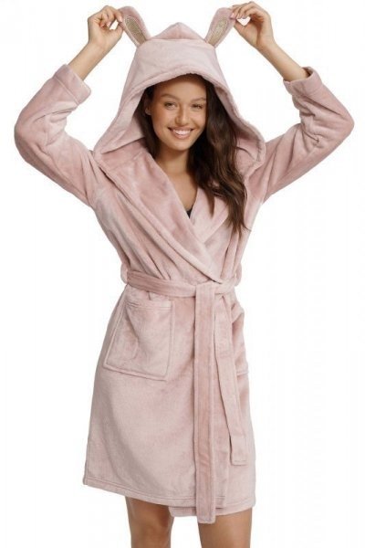 Henderson Ladies Glass 41064 Dámský župan L/XL růžová