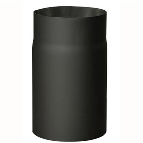 Eurometal Roura kouřová 145 mm/25 cm, silnostěnné 1,5 mm, černá