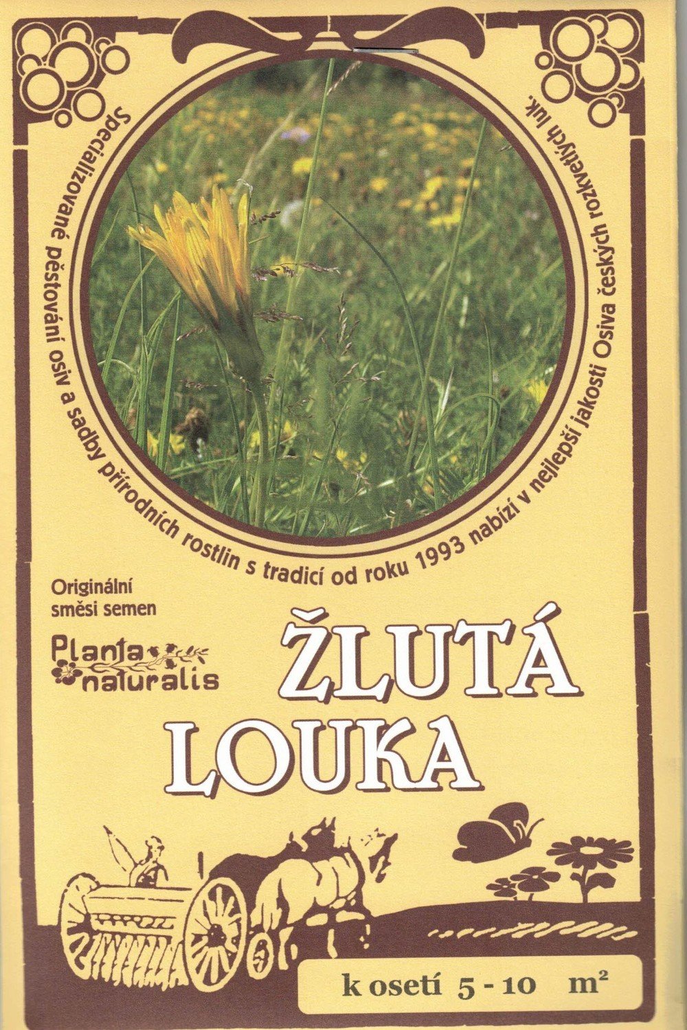 Plantanaturalis Semínková směs Žlutá louka10 g