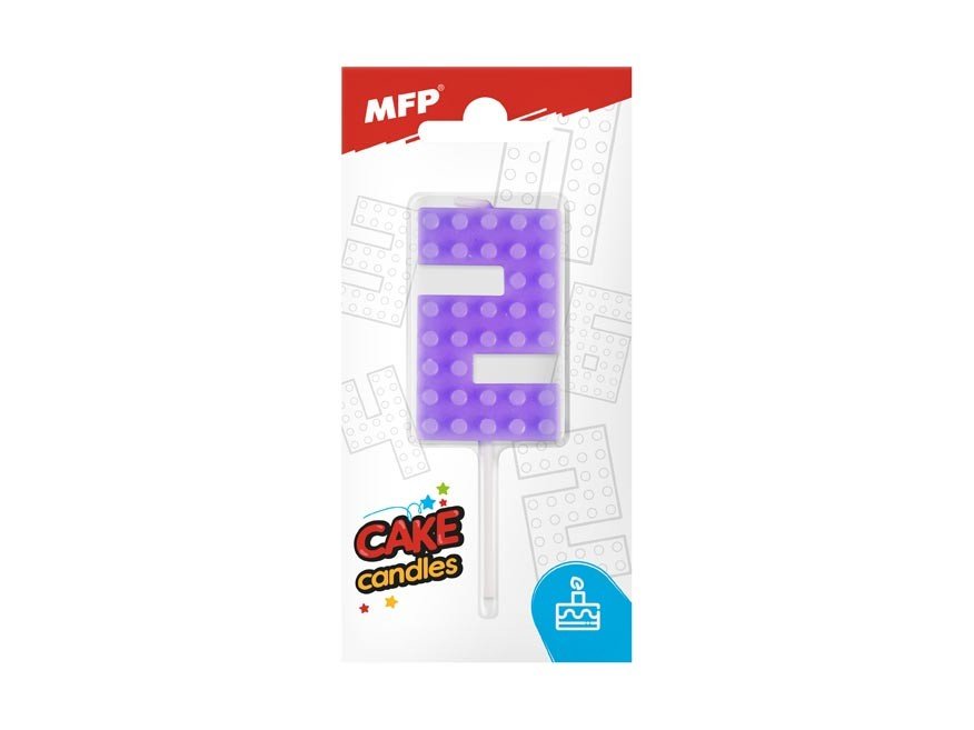 MFP 8800094 Dortová svíčka blok č. 2 fialová
