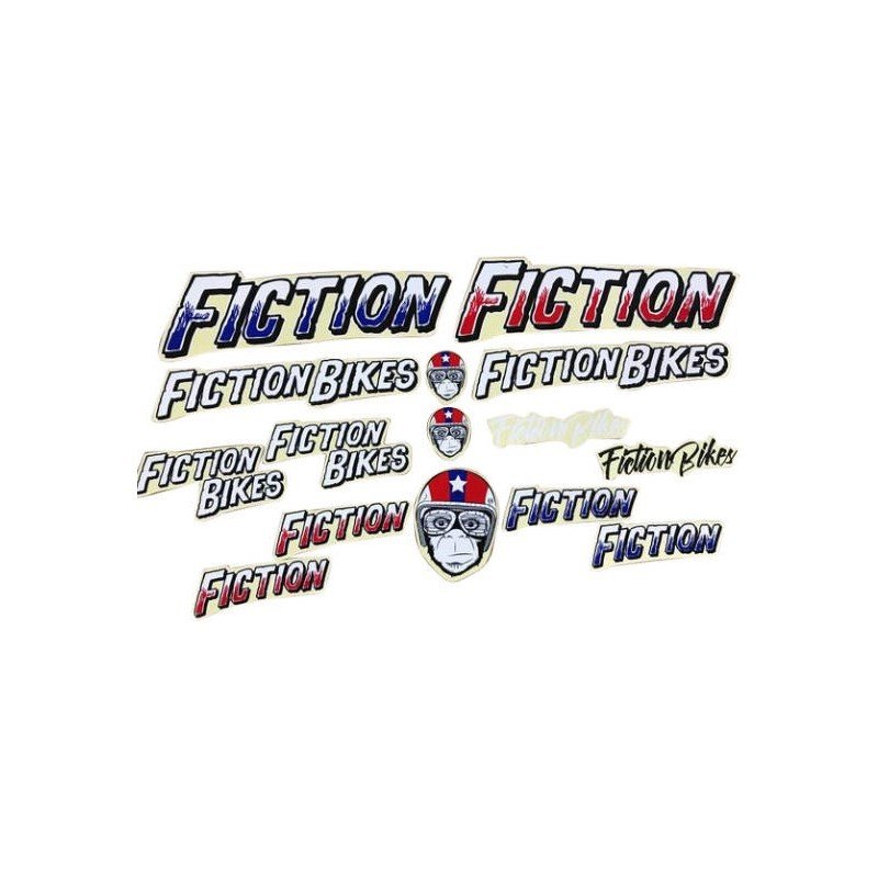 souprava FICTION BMX - Fiction Sticker Pack (MULTI)