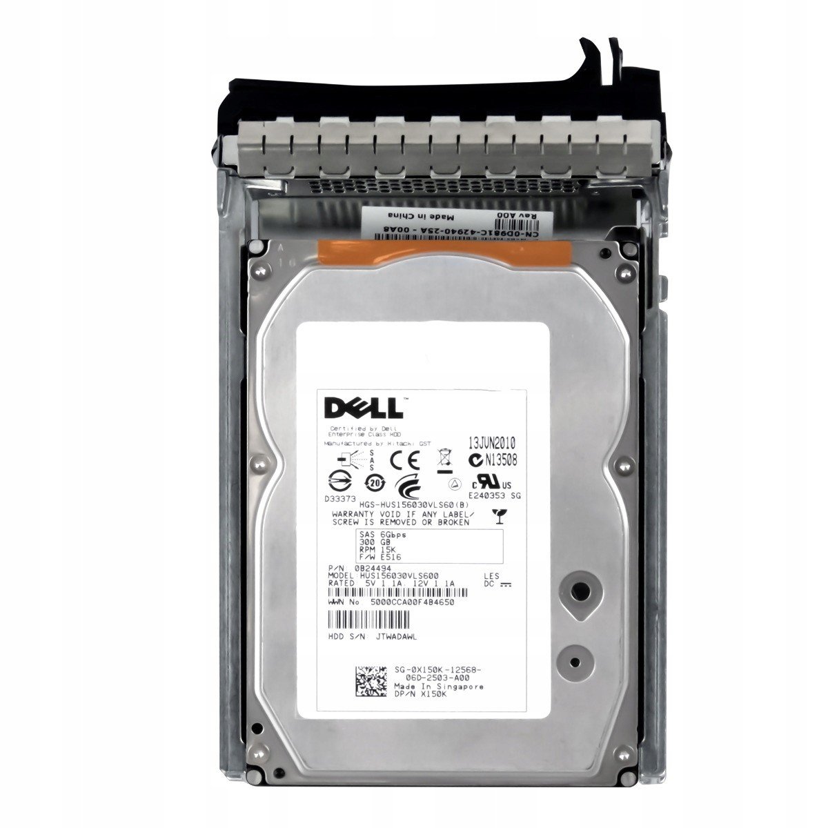 Dell 0X150K 300GB 15K SAS-2 3,5'' HUS156030VLS600
