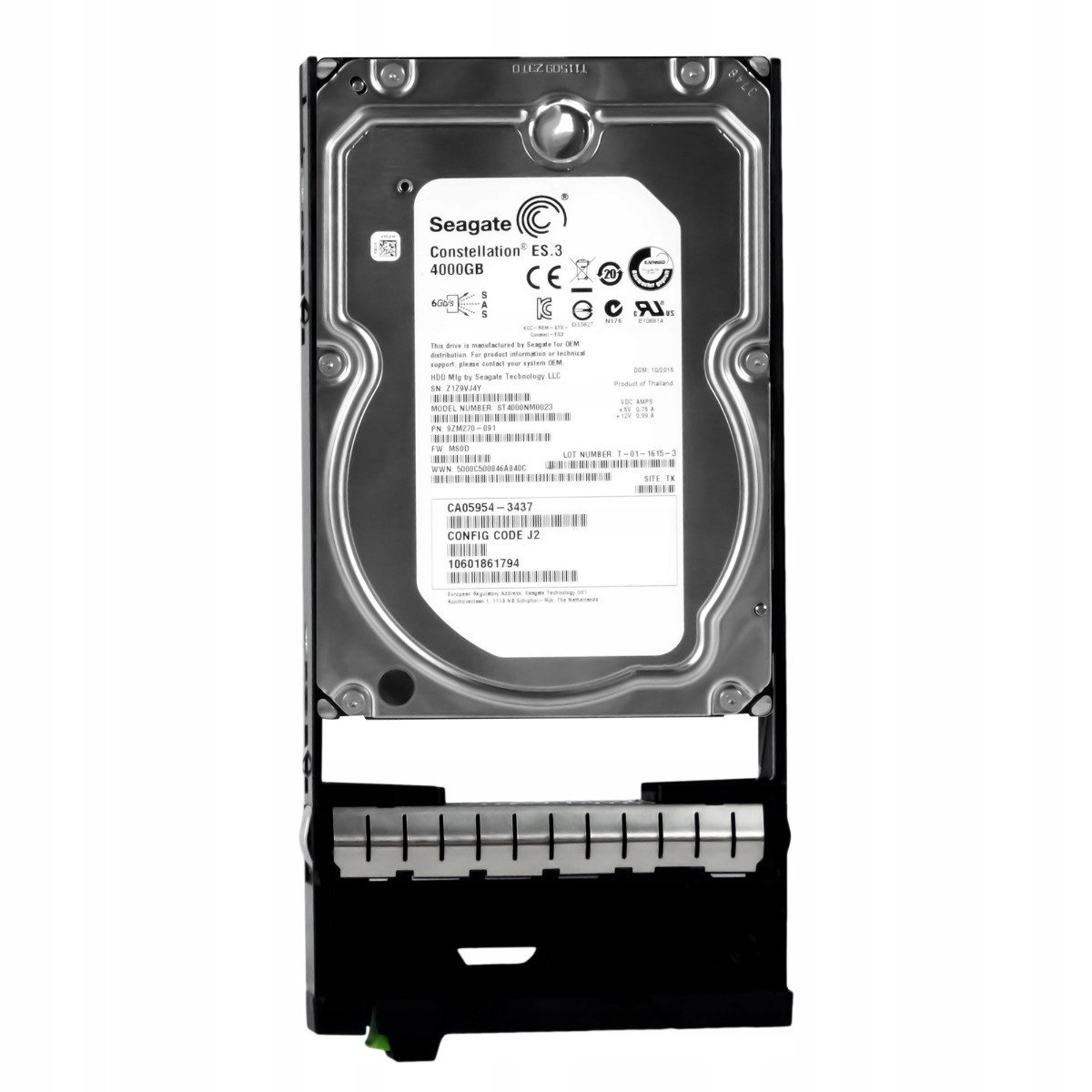 Fujitsu CA05954-3437 4TB 7.2K SAS-2 ST4000NM0023