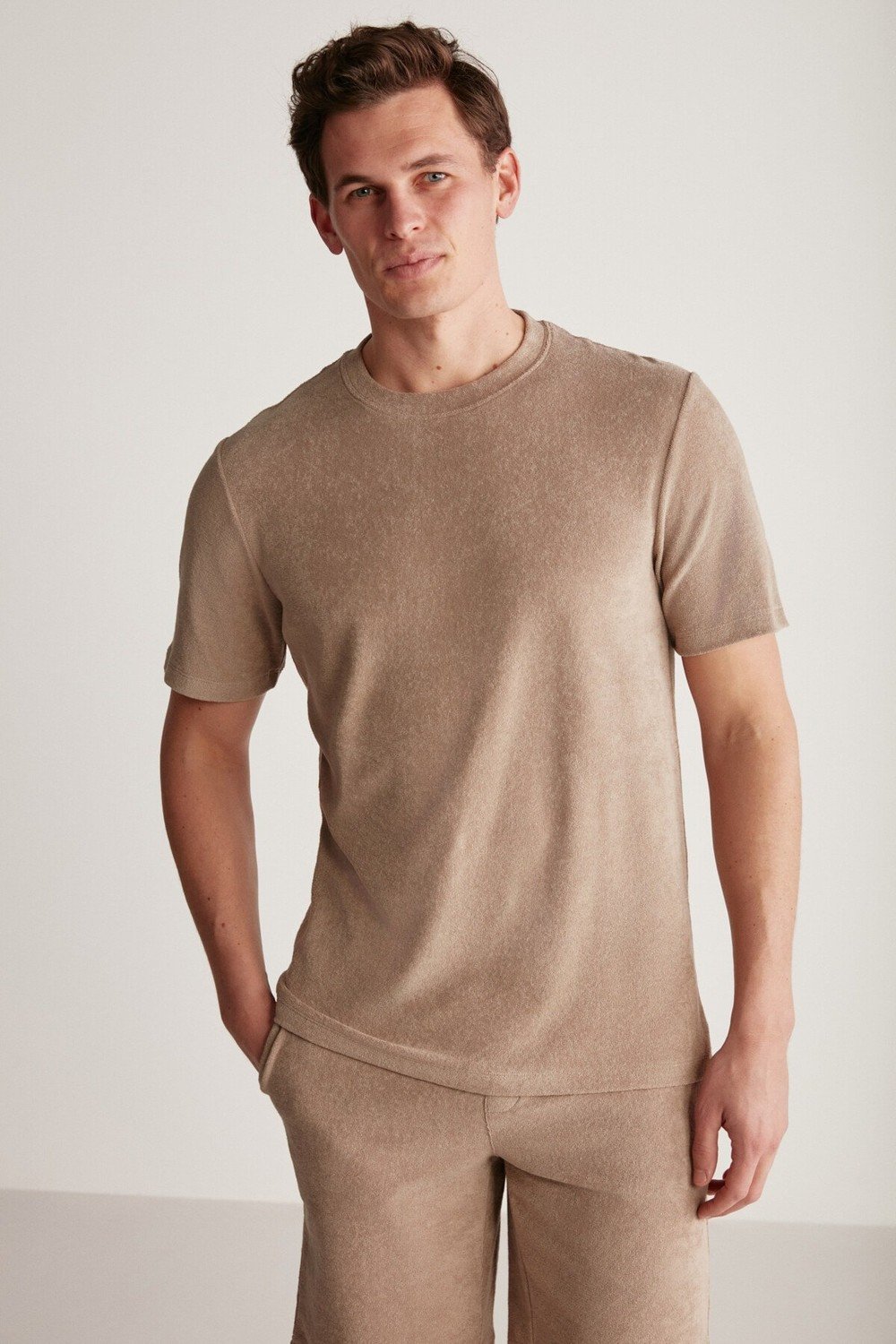 GRIMELANGE T-Shirt - Brown - Regular fit