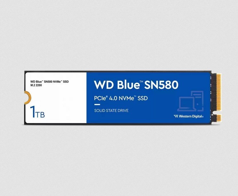 Ssd Wd Blue SN580 1TB M.2 NVMe WDS100T3B0E