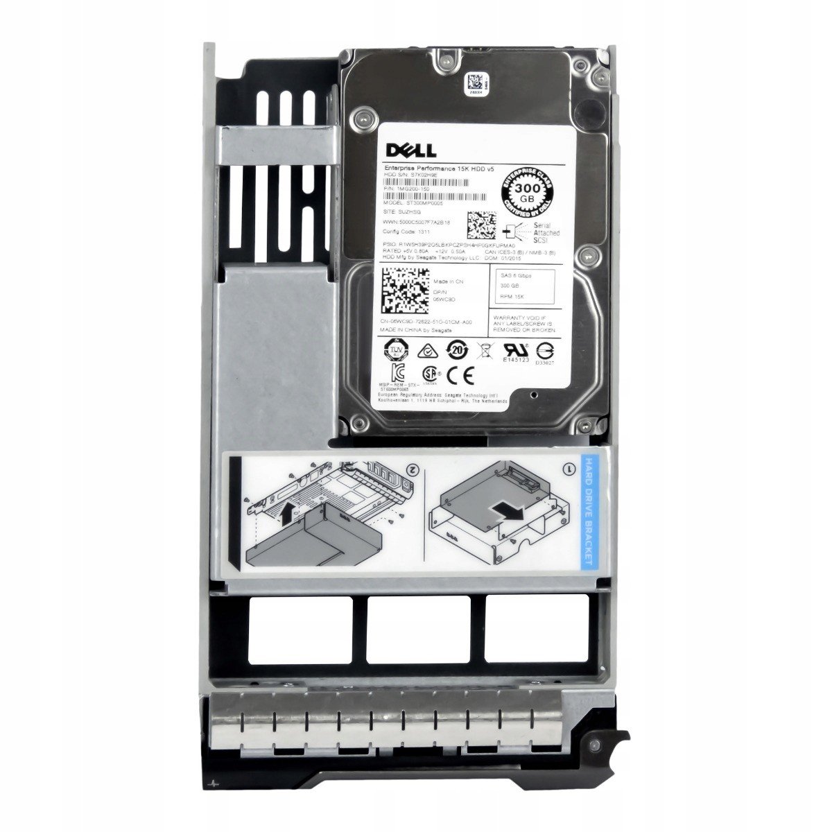 Dell 06WC9D 300GB 15K 128MB SAS-2 3,5' ST300MP0005