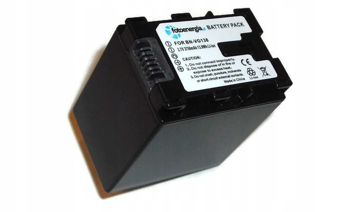 Baterie Fotoenergia pro Jvc Bn-VG138