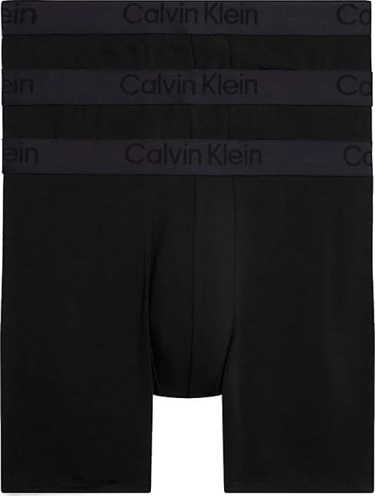 Calvin Klein 3 PACK - pánské boxerky NB3652A-UB1 M