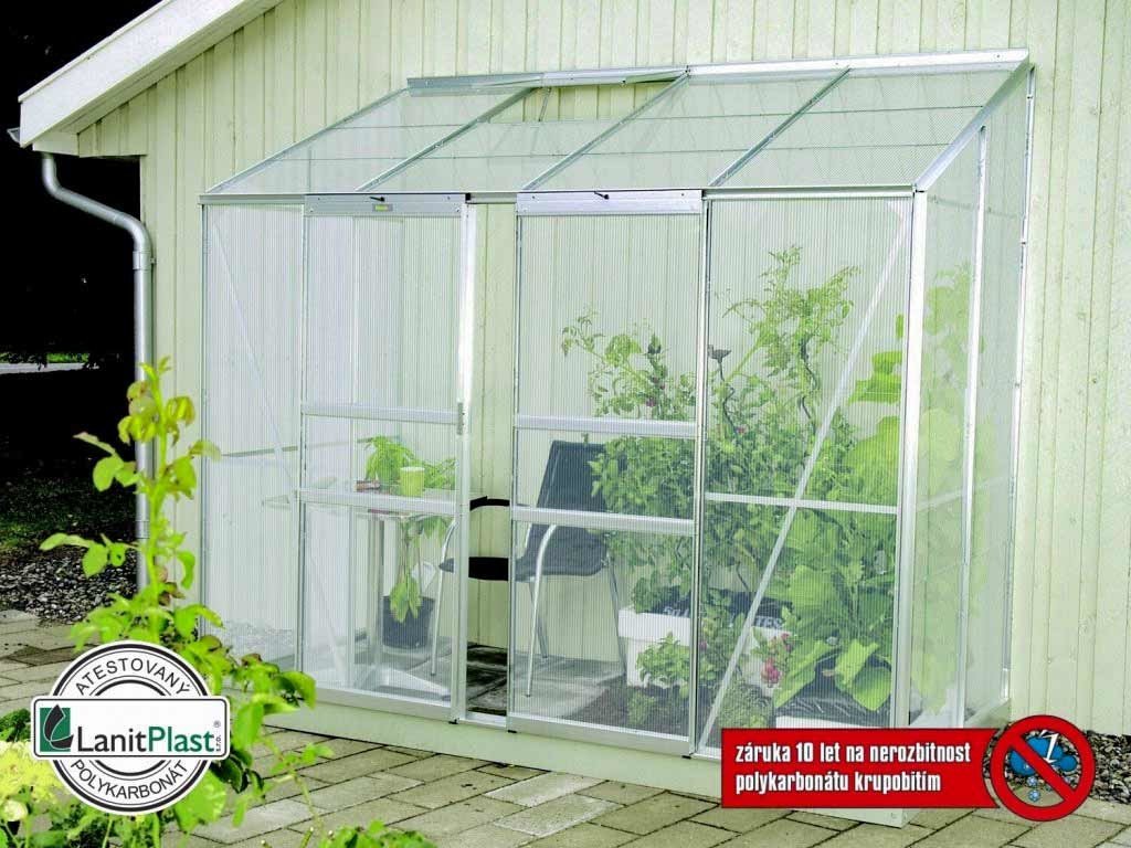 Vitavia Garden Polykarbonátový skleník VITAVIA IDA 3300, PC 6 mm, stříbrný