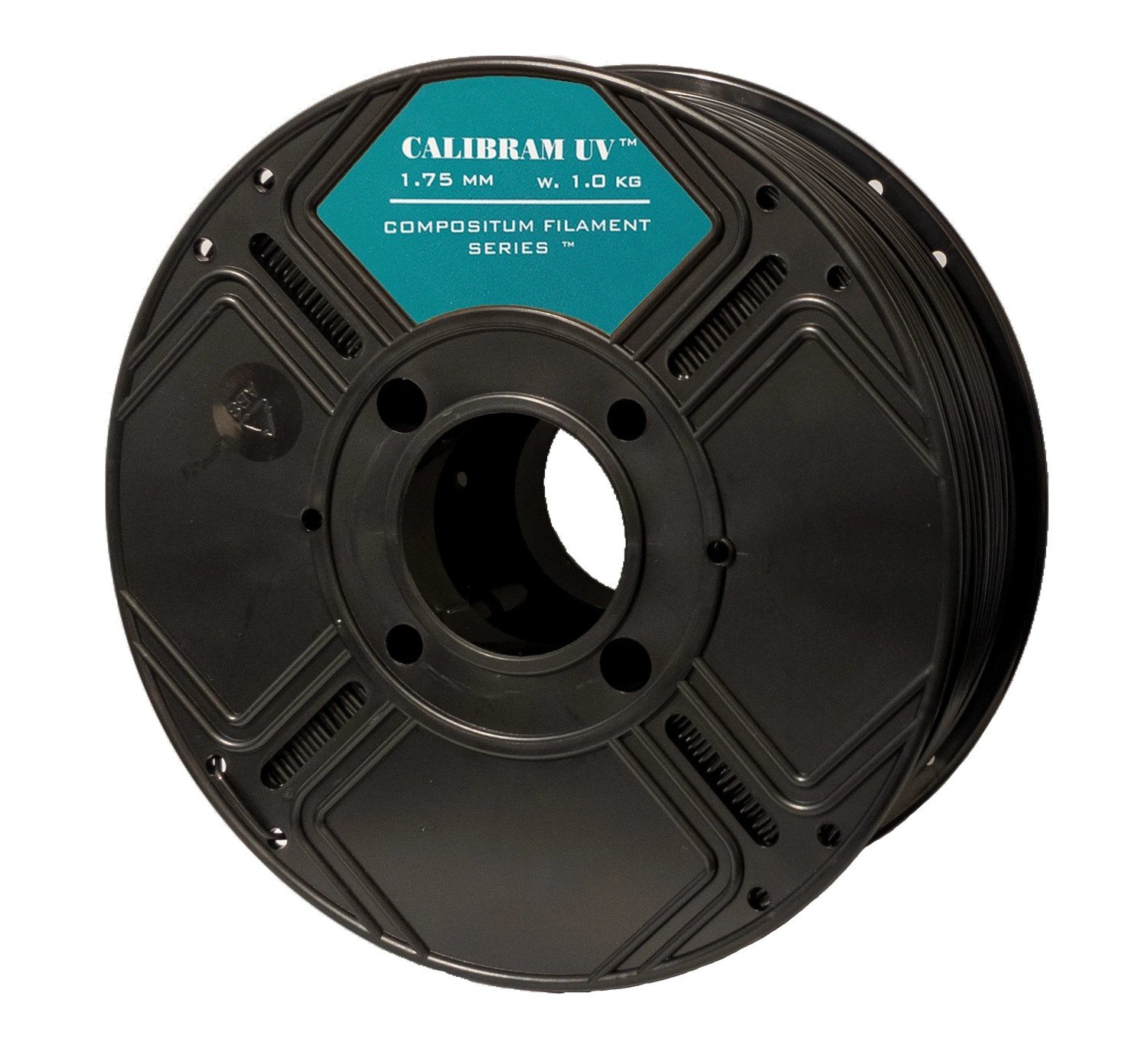 Filament Hmf Calibram Uv Black 1kg 1,75mm