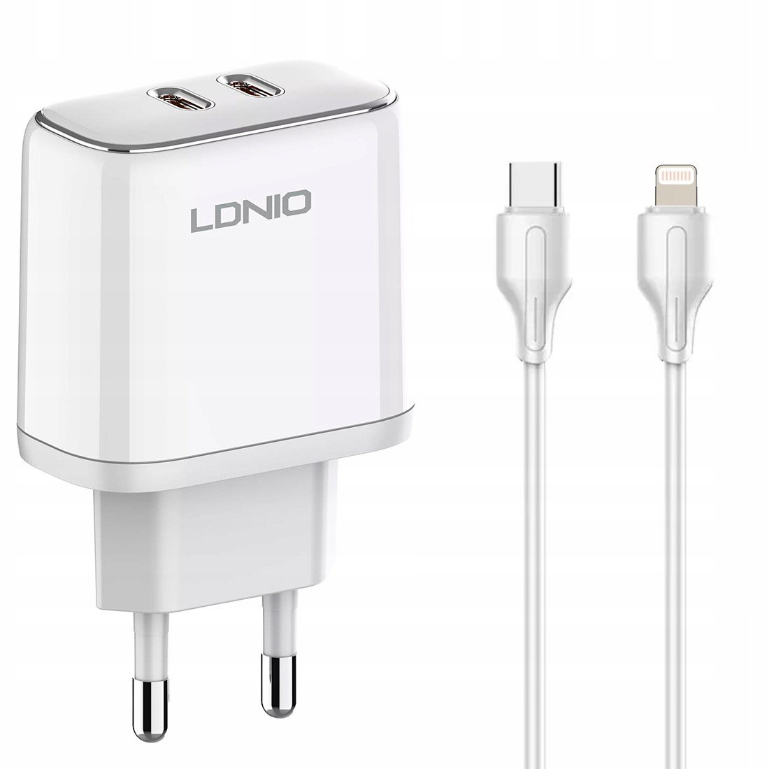 Nabíječka 2x Usb-c 35W Usb-c Lightning kabel