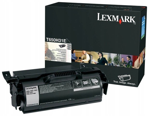 Toner Lexmark T650H31E černý (black)