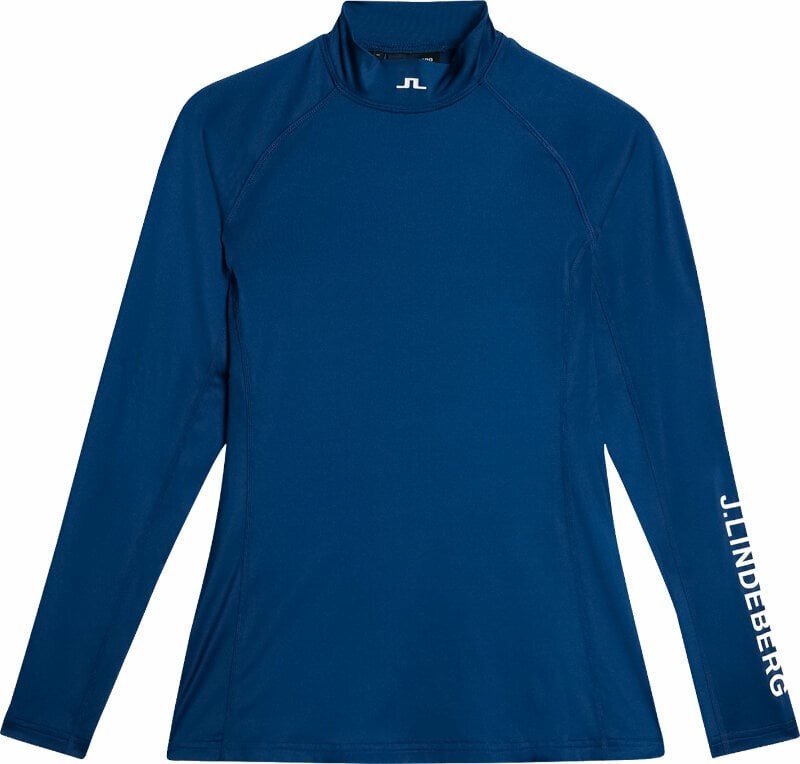 J.Lindeberg Asa Soft Compression Womens Top Estate Blue S