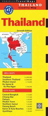 Thailand Travel Map (Periplus Editors)(Folded)