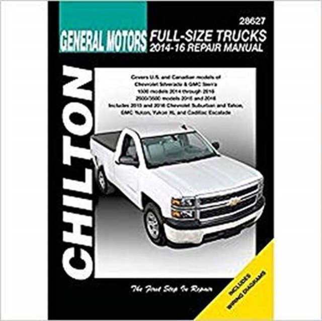 Chevrolet Silverado (Chilton) - 2014-2016 (Haynes Publishing)(Paperback / softback)