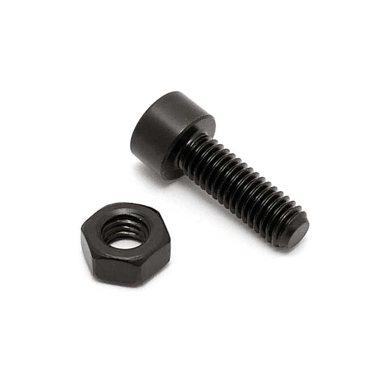 šroub TLC - TLC Titanium BMX Seat Clamp Bolt and Nut (BLACK)