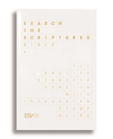 ESV Search the Scriptures Bible: The English Standard Version Bible with Integrated Study Guide (Bibles Ivp Esv)(Pevná vazba)