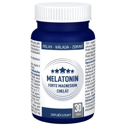 Melatonin Forte Magnesium Chelát Tbl.30 Clinical