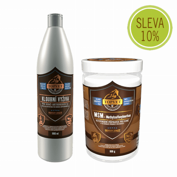 GREEN IDEA ZVÝHODNĚNÝ SET <br>Kloubní výživa + MSM