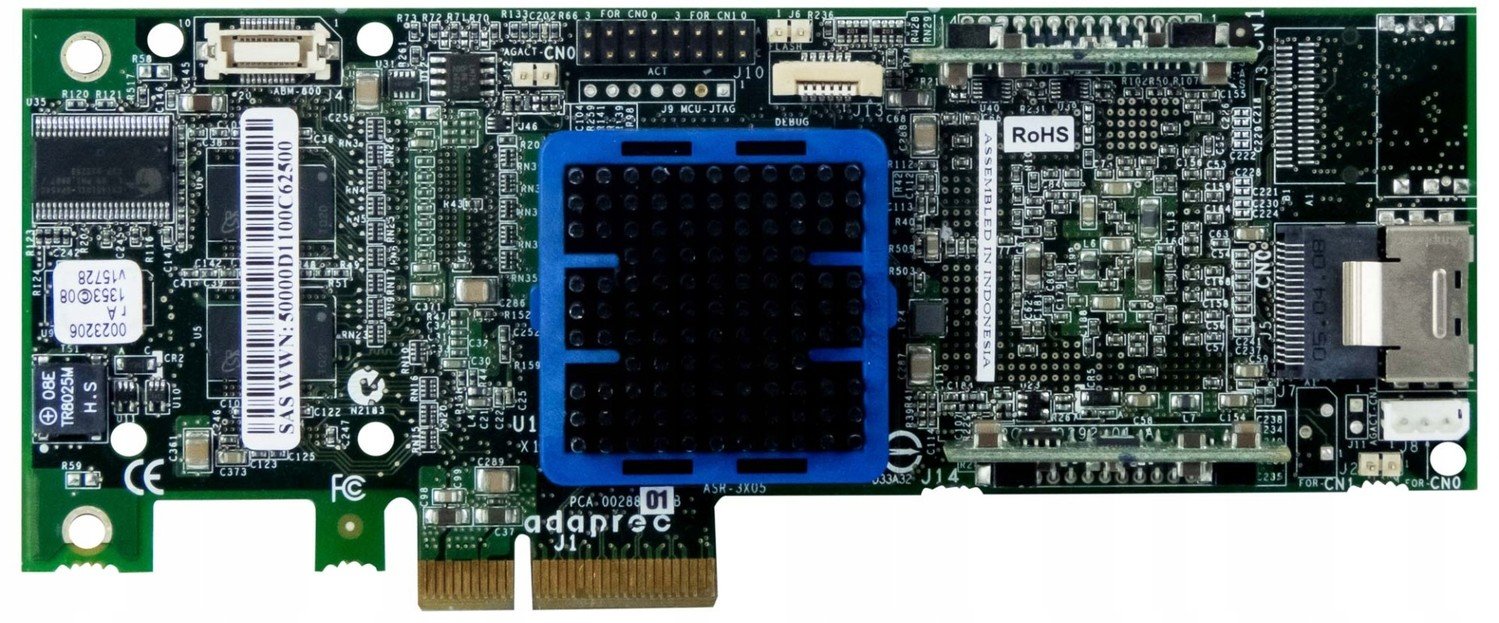 Adaptec ASR-3405/128MB Sas Raid PCIe Bez Profilu