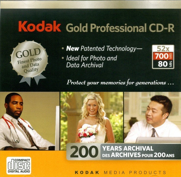 Kodak Cd-r Gold Professional 10ks