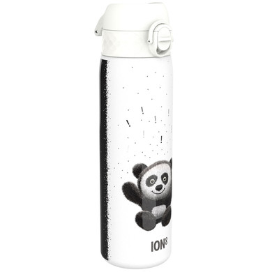 ion8 Láhev na pití z nepropustné nerezové oceli 600 ml Panda / bílá