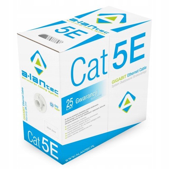 Alantec Ftp kroucený kabel kat.5e Eca Frpvc Cu 305