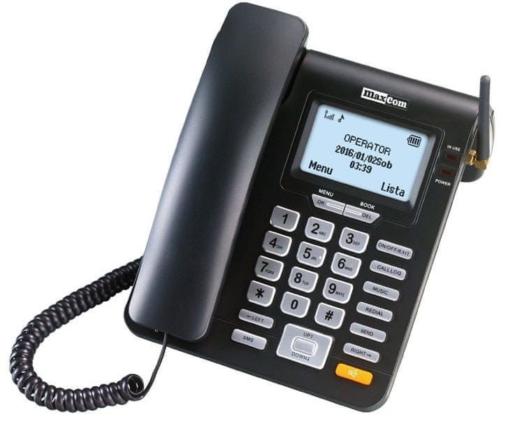 Drátový telefon Maxcom MM28D