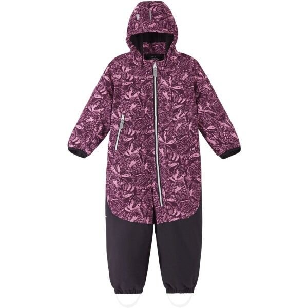 REIMA MJOSA Dětský softshellový overal, vínová, velikost 98