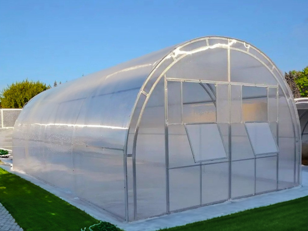 Zahradní skleník IGEL MELON 4 x 4 x 2,7 m, 4 mm