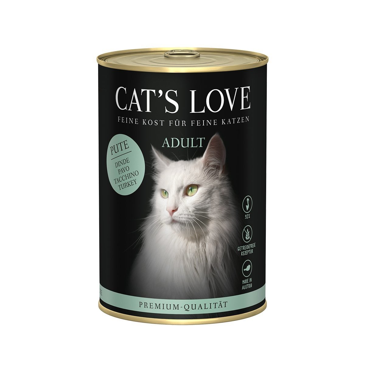 Cat's Love krůta Pur 6 × 400 g